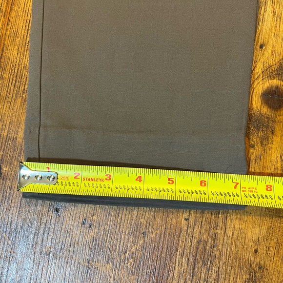 J. Jill Brown Straight Leg Pants with Zippered Pockets!!! NWT - Picture 4 of 11